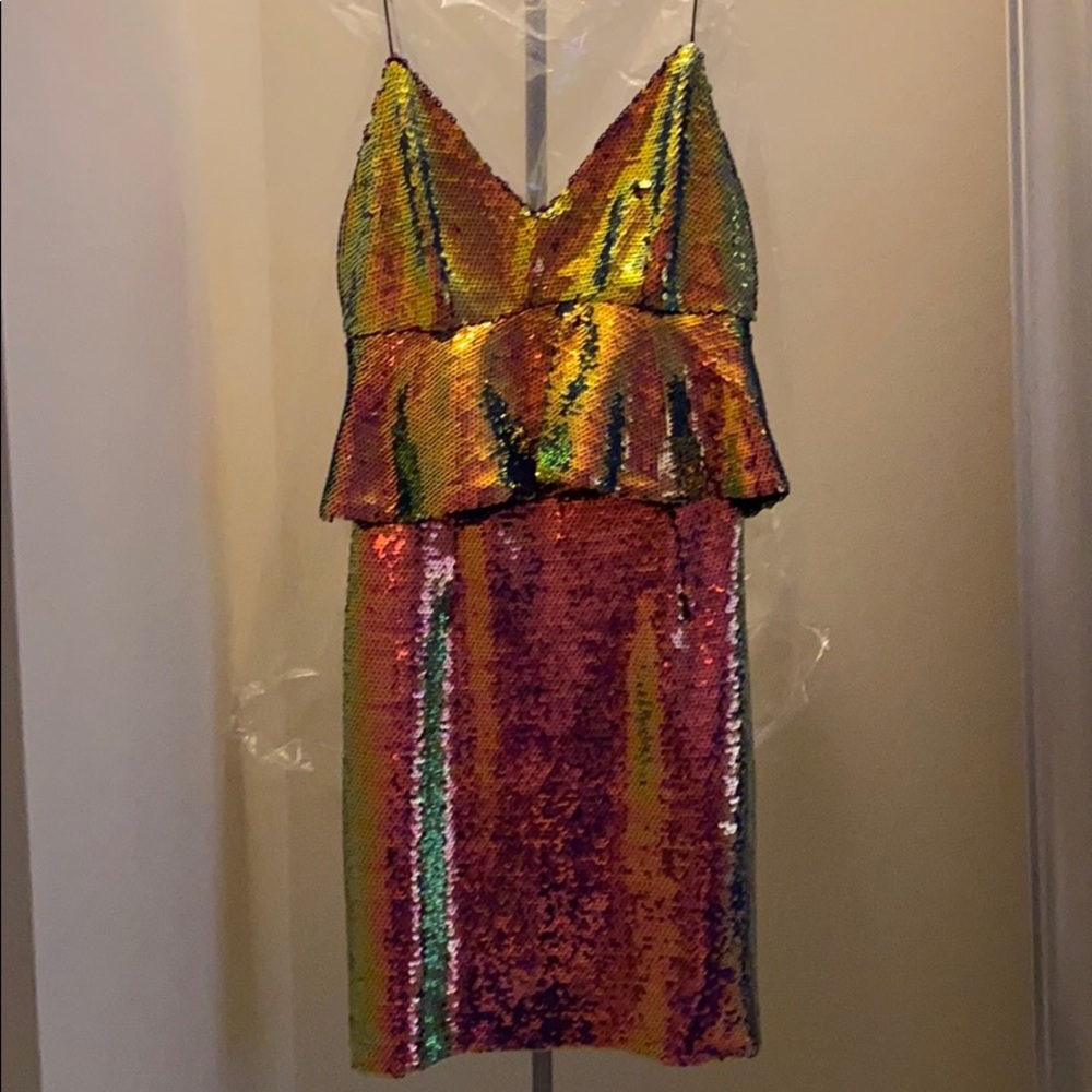 Sequin Mini Dress